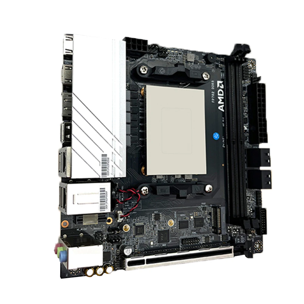 N17 Gaming Motherboard AMD R9 7940HS ES 7840HS ES 2xNVMe 4xSATA PCIEx8 2xDDR5 2x2.5G LAN Firewall NAS ITX Mainboard