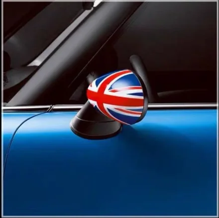 

For Mini Cooper R50 R52 R53 Lefthand Drive Sticker Plastic 2pcs Rearview Side Mirror Cover Caps Protective Shell