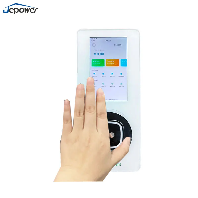 Biometric palm vein payment machine pos  touchscreen android palm scanner  pay point of sale terminal device POS system