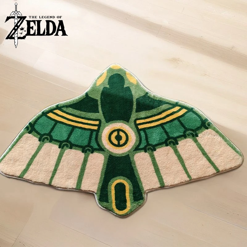 Мягкие Меховые коврики Zelda в стиле слезы Великобритании, домашние креативные Мультяшные прикроватные пушистые Нескользящие Коврики для ног для детской спальни