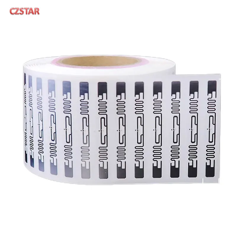 50 stks alien chip lange afstand antenne rfid tag 1-30 m passieve ISO18000-6C EPC global gen2 uhf rfid tag natte inlay sticker lijm