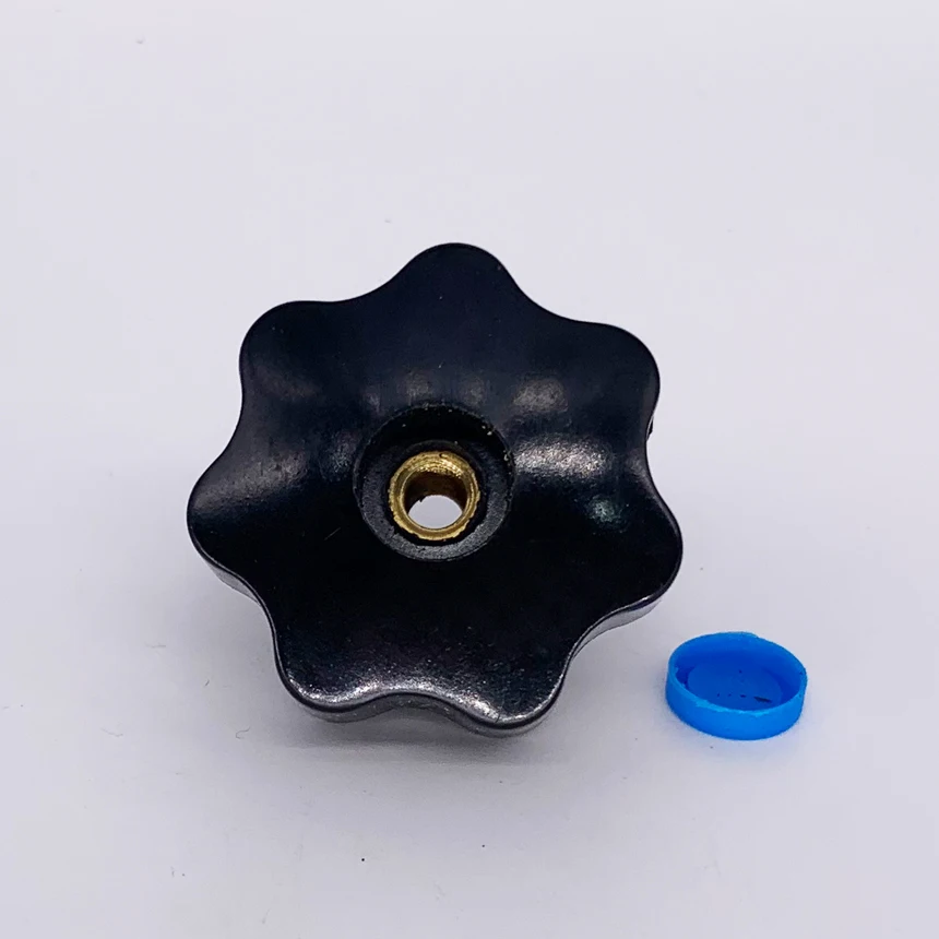 M6 M8 M10 M12 M16 Female Thread 25mm 32mm 40mm 50mm 63mm Head Diameter Seven Star Screw On Grip Handle Clamping Knob Thumb Nut