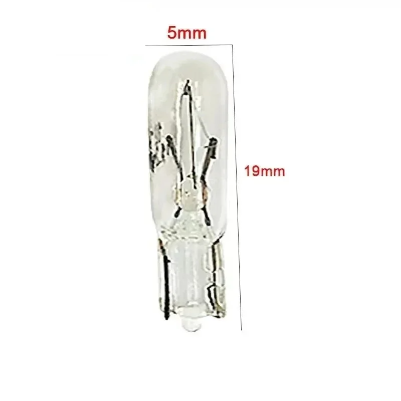 15pcs White W2W T5 12V 1.2w Car Halogen Lamp Instrument Lights Dashboard Bulb Auto Interior Light Car Styling