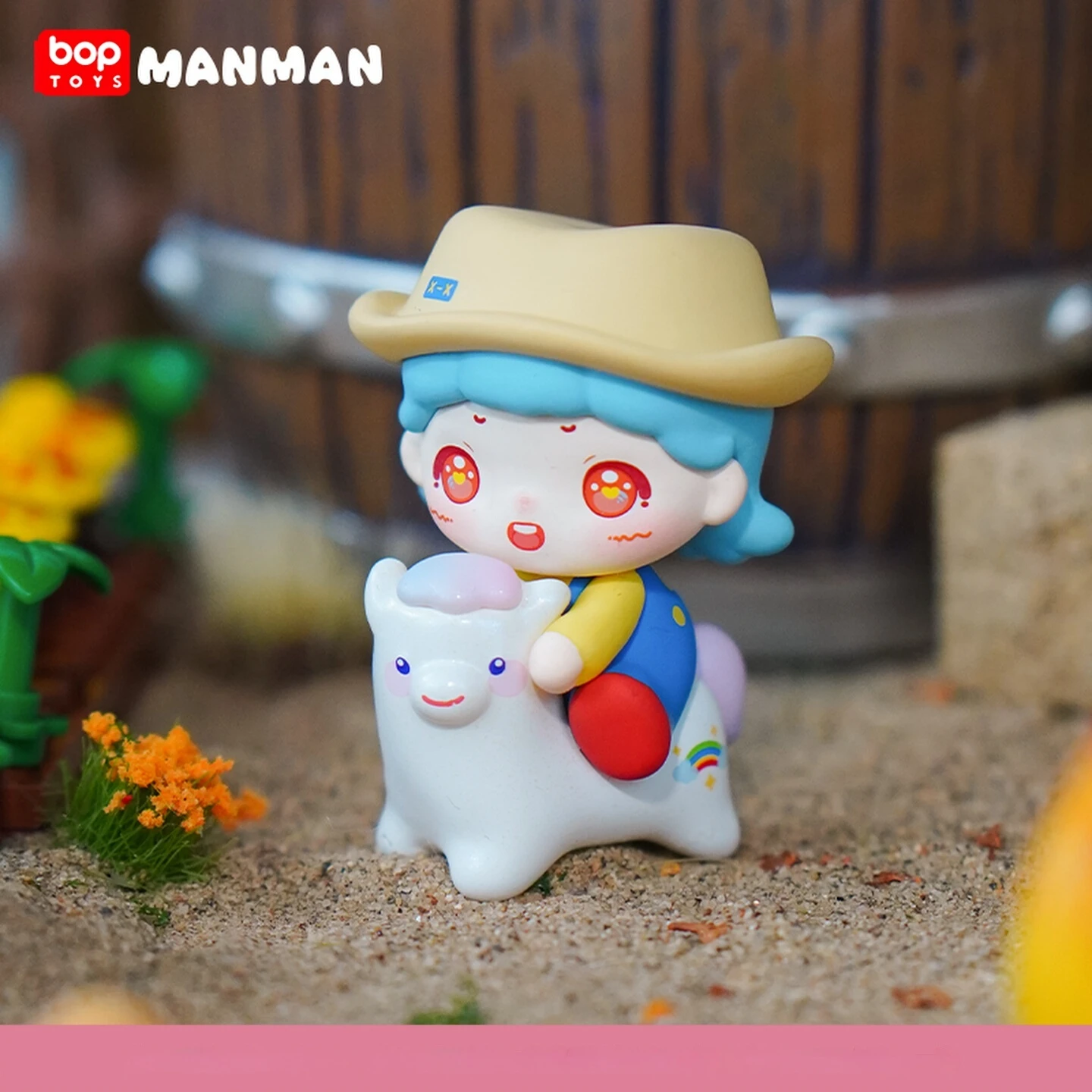 جديد مانمان ليتل مزرعة مغامرة سلسلة لطيف صندوق أعمى الشكل سطح المكتب الحلي الاتجاه لعب هدايا عيد ميلاد الأطفال #3