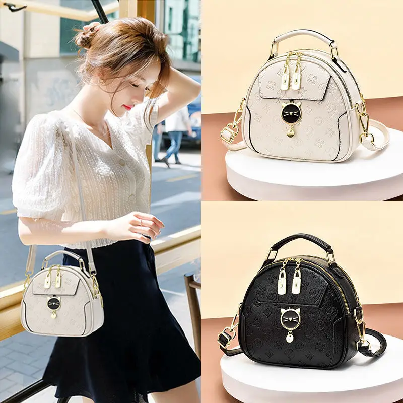 

Student High-End Niche Handbag for Women2025New FashioninsPortable Shoulder Messenger Bag Large Capacity Versatile Korean Style