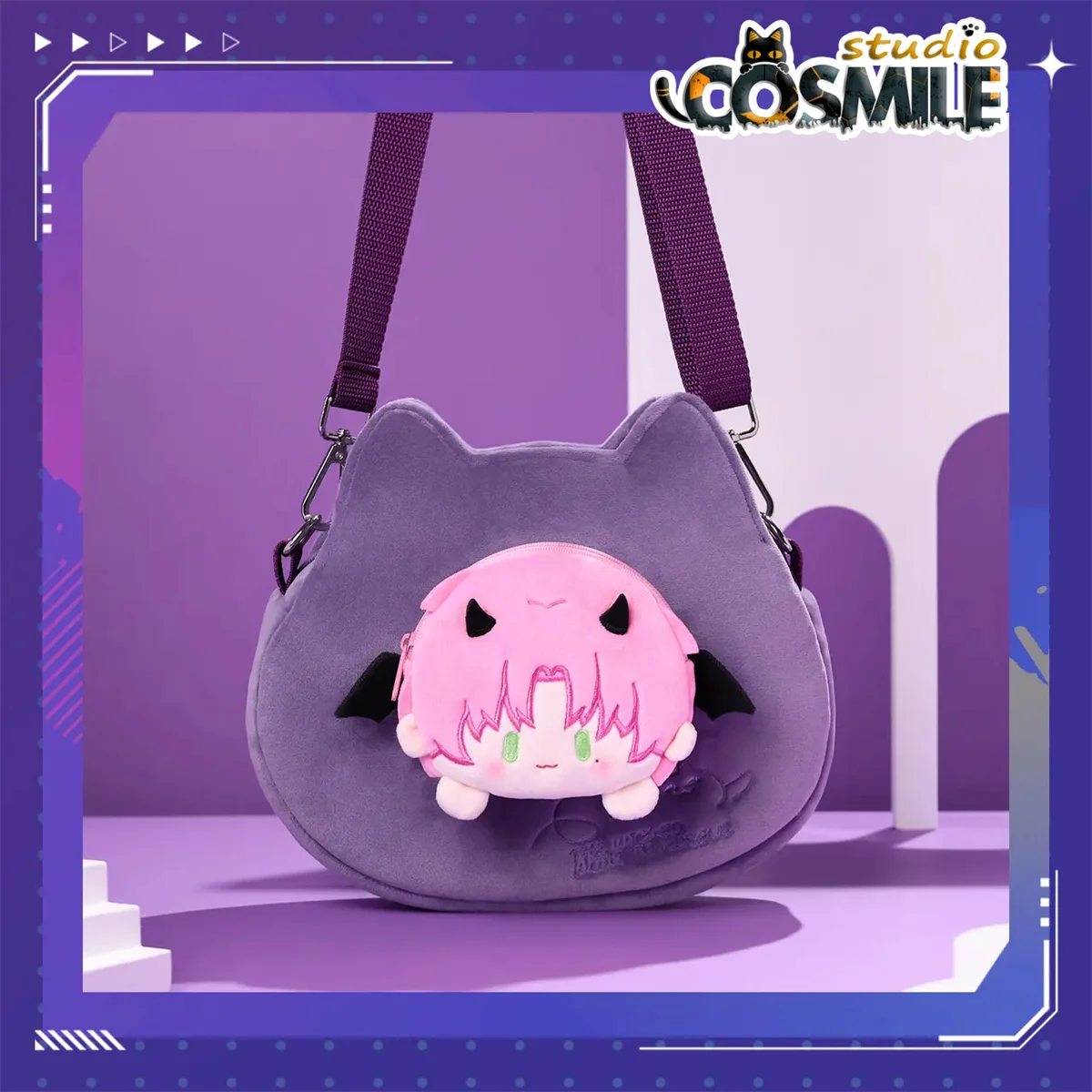 

The Wicked Want To Rescue I Have to Be a Great VILLAIN PROTAGONIST Wang Yi S0 Stuffed Plushie Plush Ita Bag Shoulder Bag