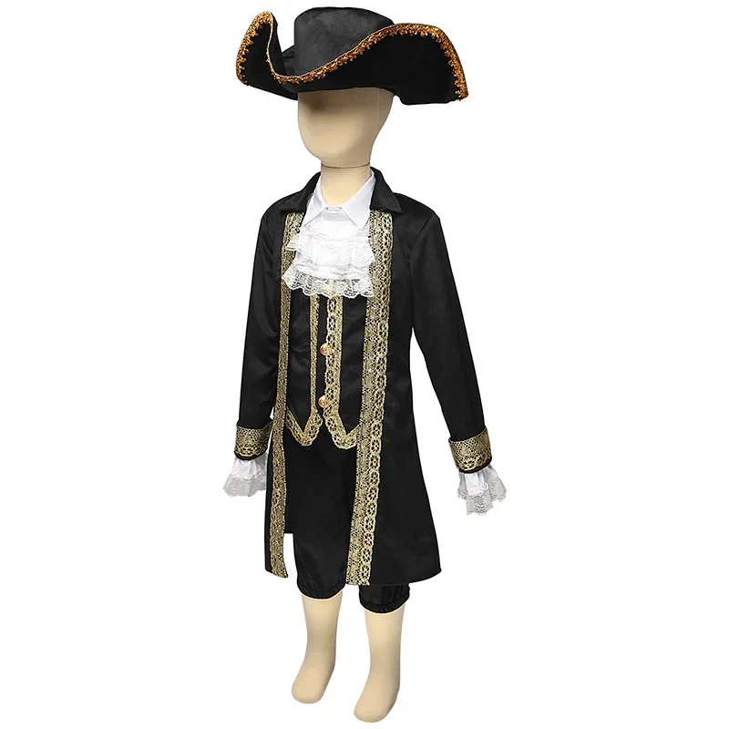 New European and American Halloween game uniform boy pirate set cosplay role-playing clothes