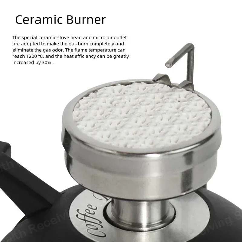 Micro Burner PORTABLE GAS FURNACE HT-5012 Coffee Gas Stove Ceramic Head Mini Portable Siphon Pot