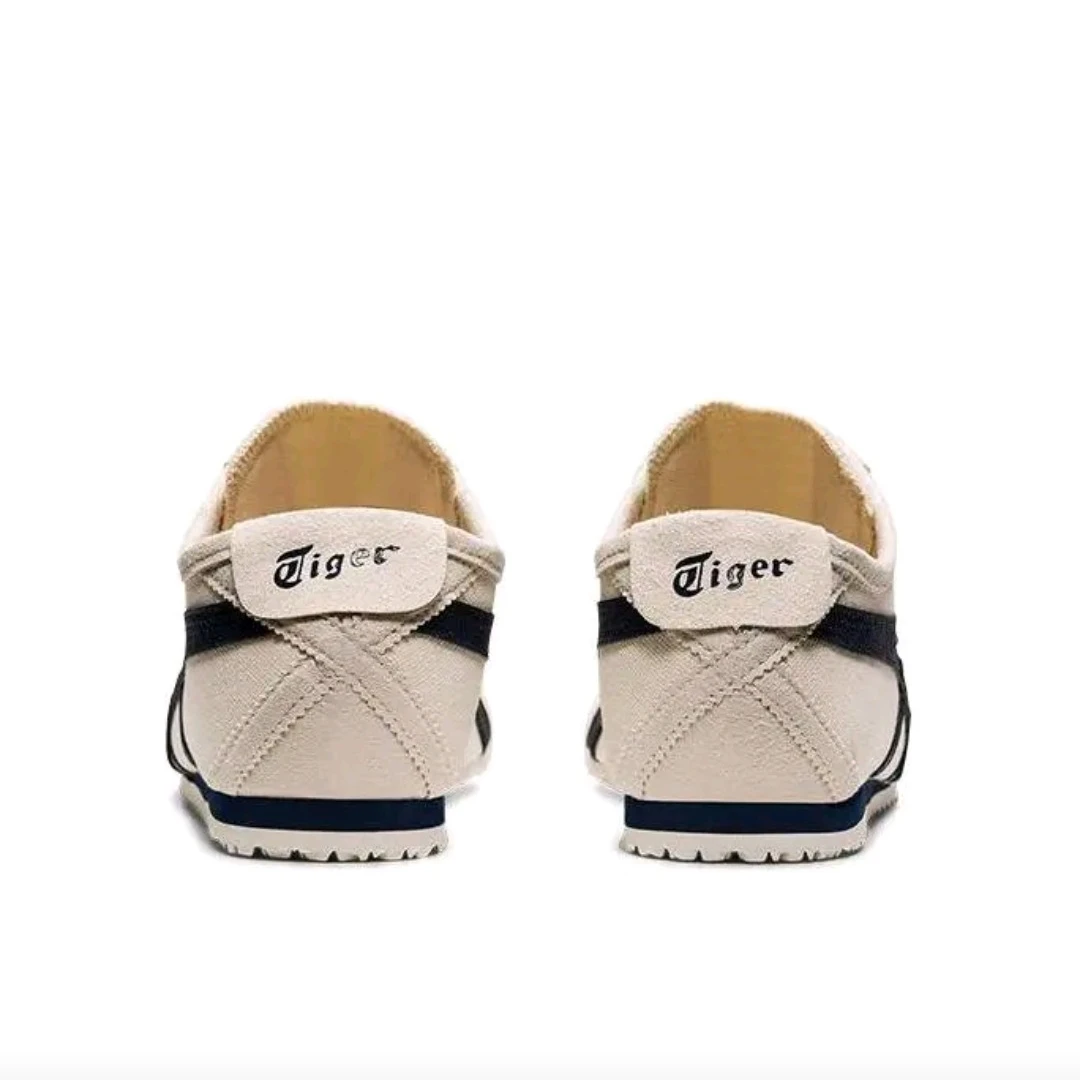 أحذية Onitsuka Tiger MEXICO 66 للرجال والنساء للتزلج، ثبات، أحذية رياضية يومية، أبيض/أسود #5