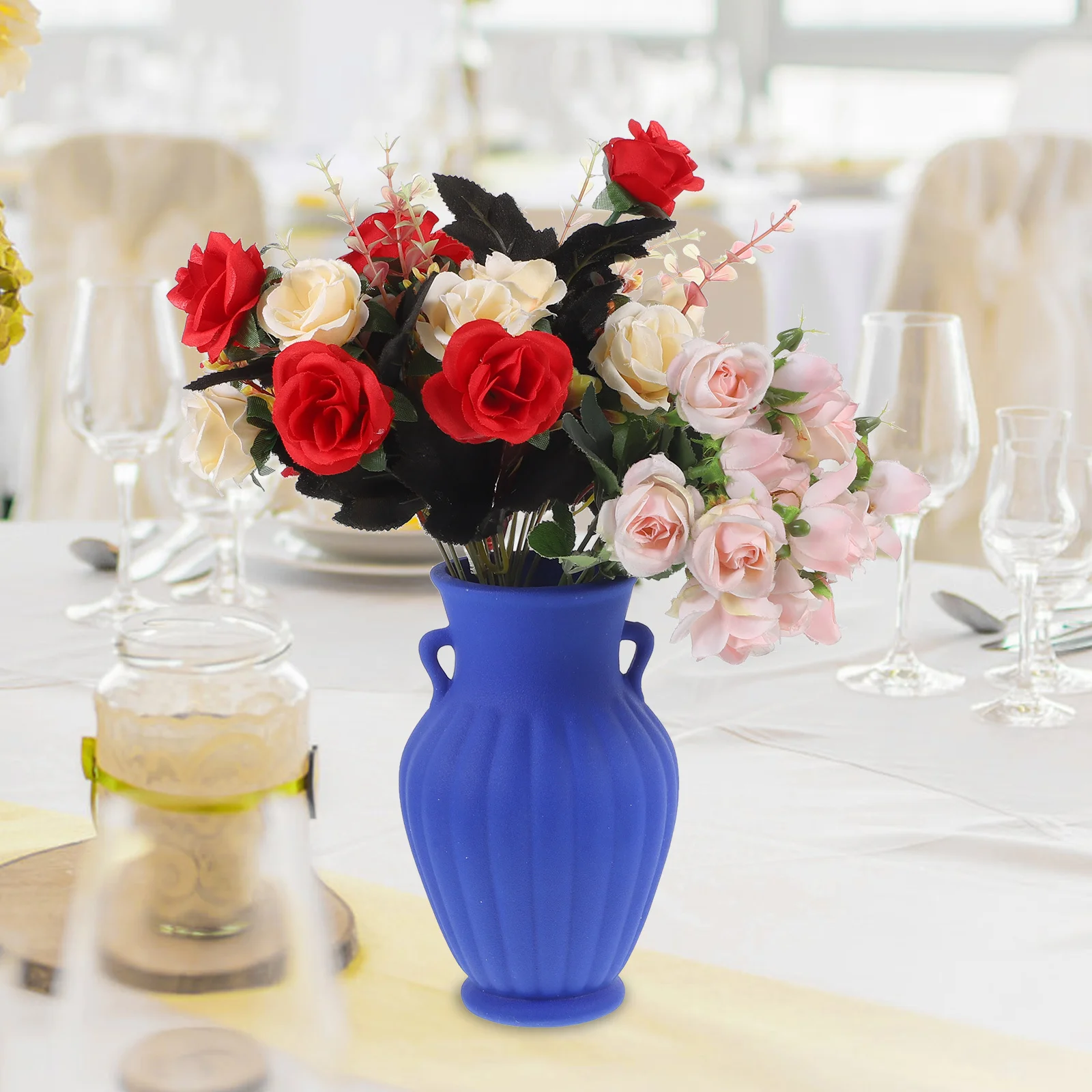 

Simple Vase Office Creative Ceramic Dry Flower Holder Ornament Modern Decorative Porcelain Floral