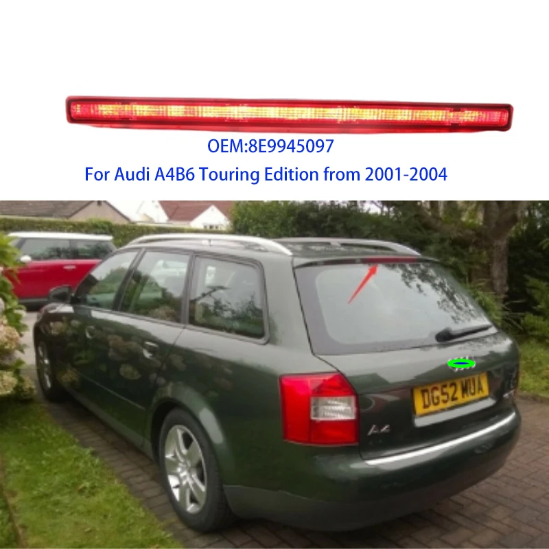 

Для Audi A4 B6 Touring Edition 2001-2004 годов выпуска, автомобиль с дополнительными стоп-сигналами AVANT OEM:8E9945097