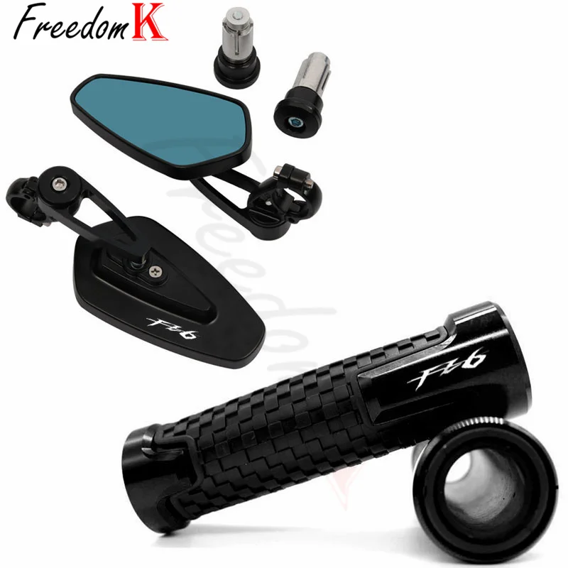 

Fit For FZ1 FZ6 FZ8 FAZER FZ 1 FZ 6 FZ 8 Motorcycle View Bar End Side Rearview Mirrors handlebar Grips