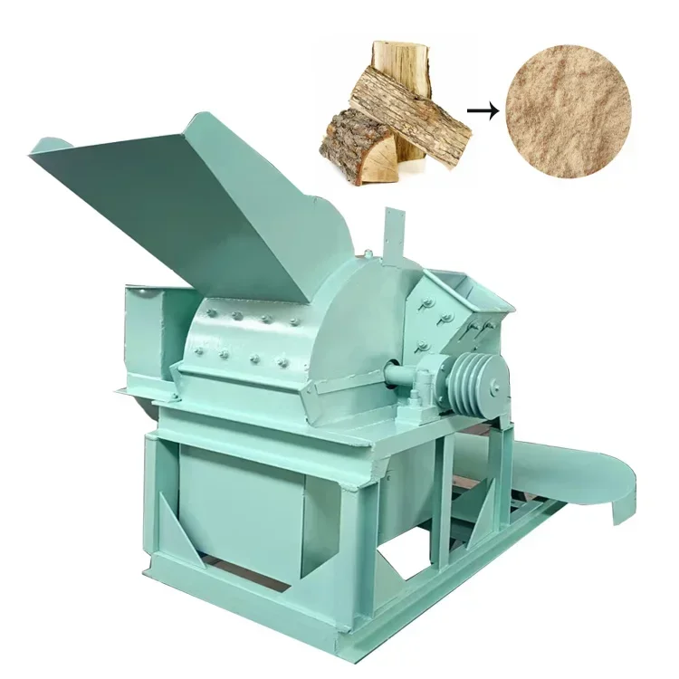 Multifunctional Wood Crushing Sawdust Making Machine Timber Bamboo Log Shredder Branch Wood Shredder Machine