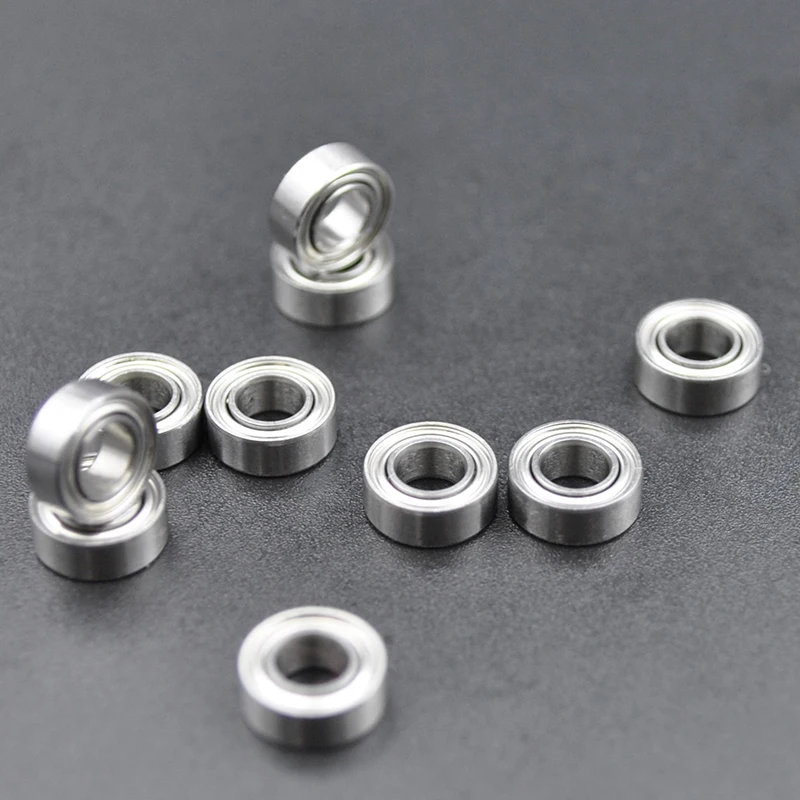 10pcs MR52 MR62 MR72 MR63 MR93 MR74 MR84 MR104 MR85 MR95 MR105 MR115 MR106 MR126 MR117 MR137 ZZ  Miniature Bearing Ball Bearings