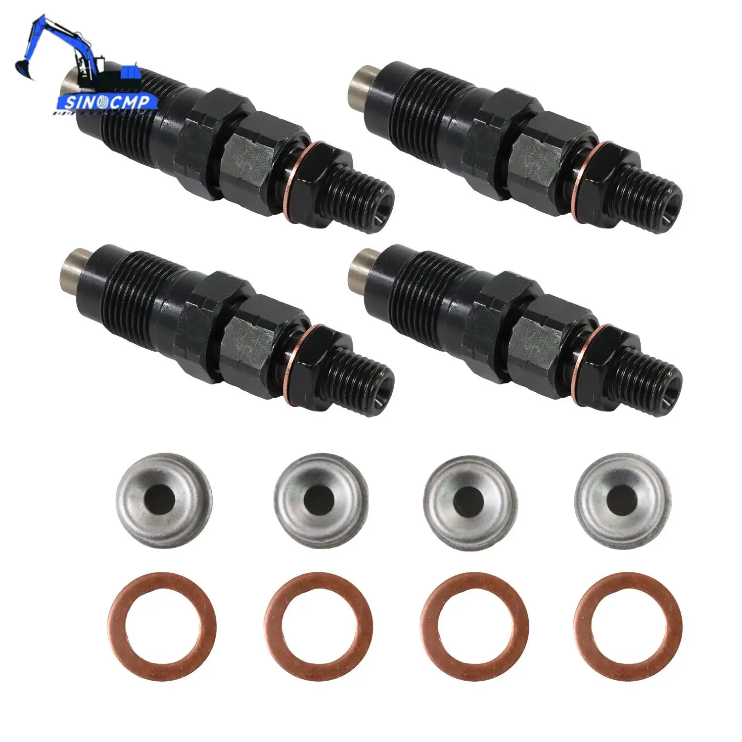 

1Set Engine Fuel Injectors 20MM 16600-43G23 For Nissan Navara TD27 D21 2.7L High Quality Car Part 1660043G23