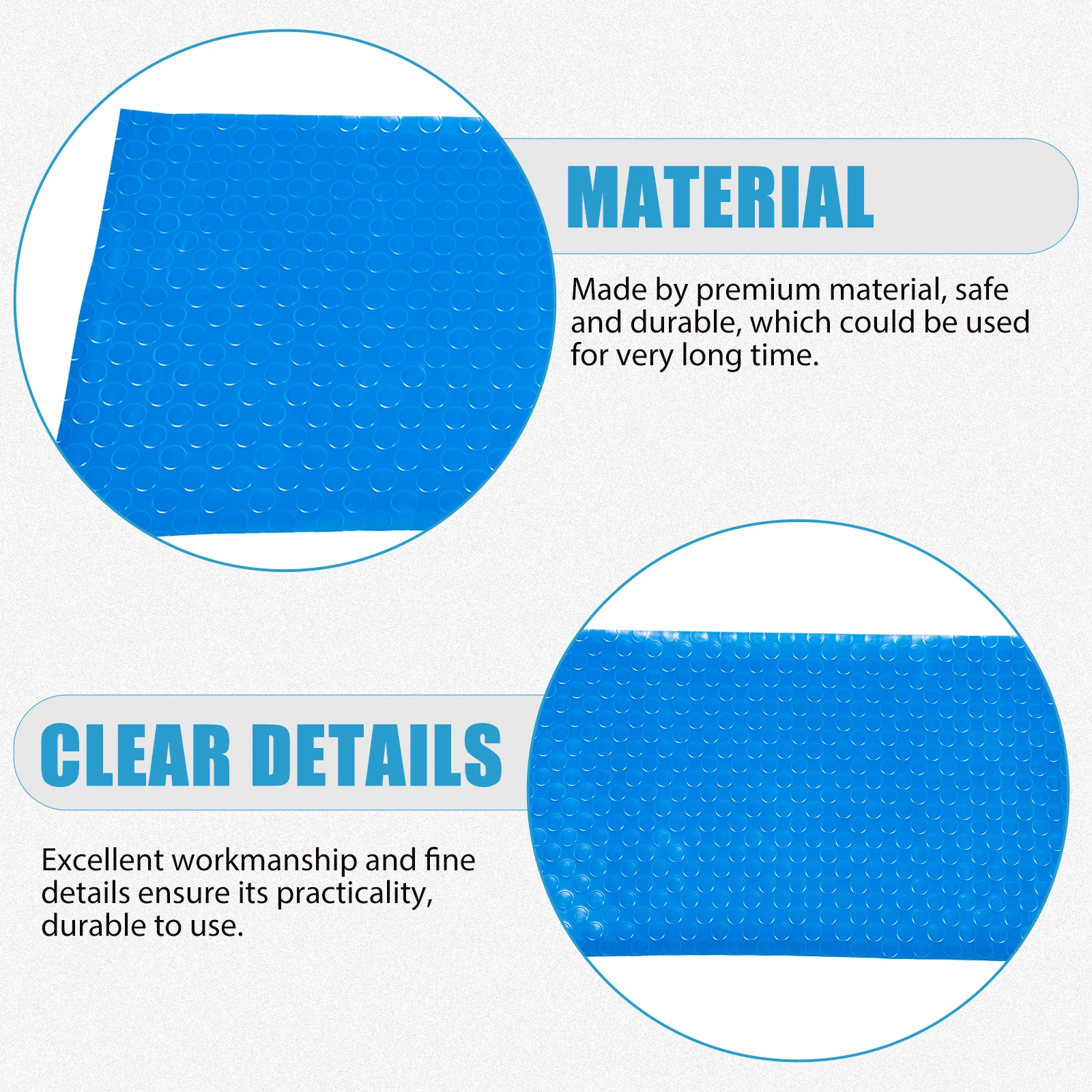 

Swimming Pool Anti-slip Mat above Ground Ladder Step Pad Mats Floor Protector for Protective Cover Cushion Pads