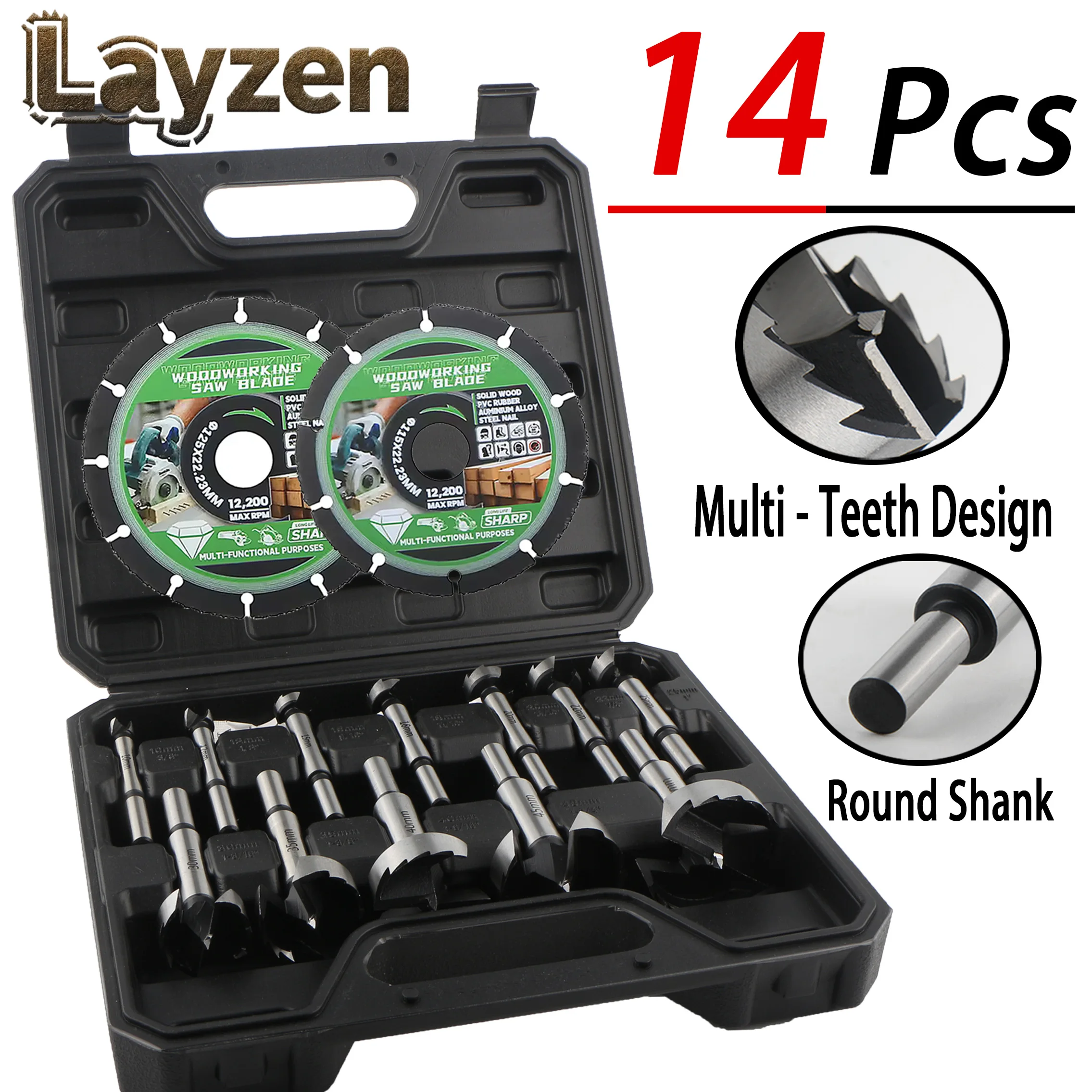 Layzen 14Pcs/Set Fo…