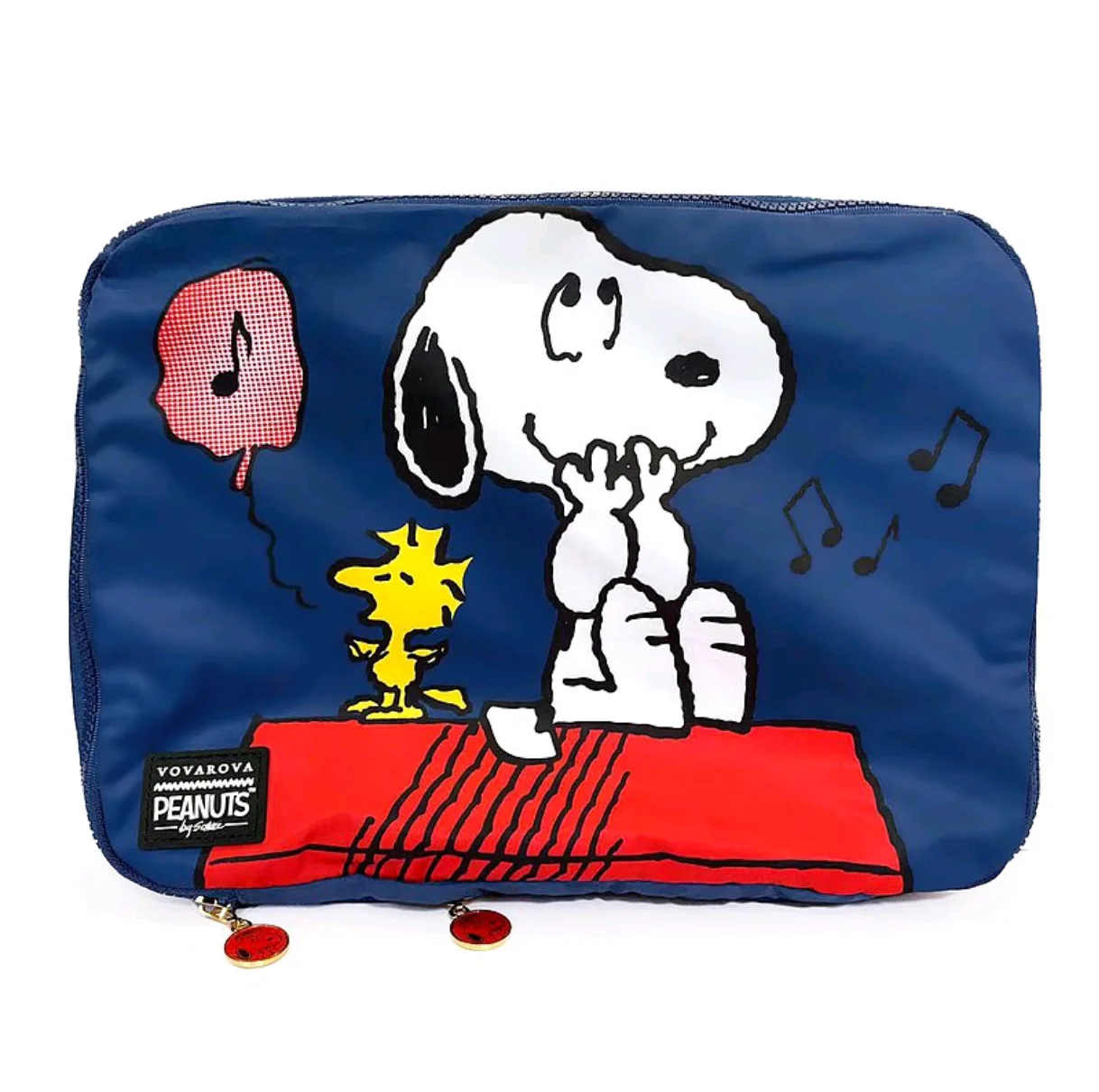 Cartoon Cute Snoopy Large-capacity Luggagecompression Bag Double-layer Zipper Storage Bag Portable and Waterproof When Going Out