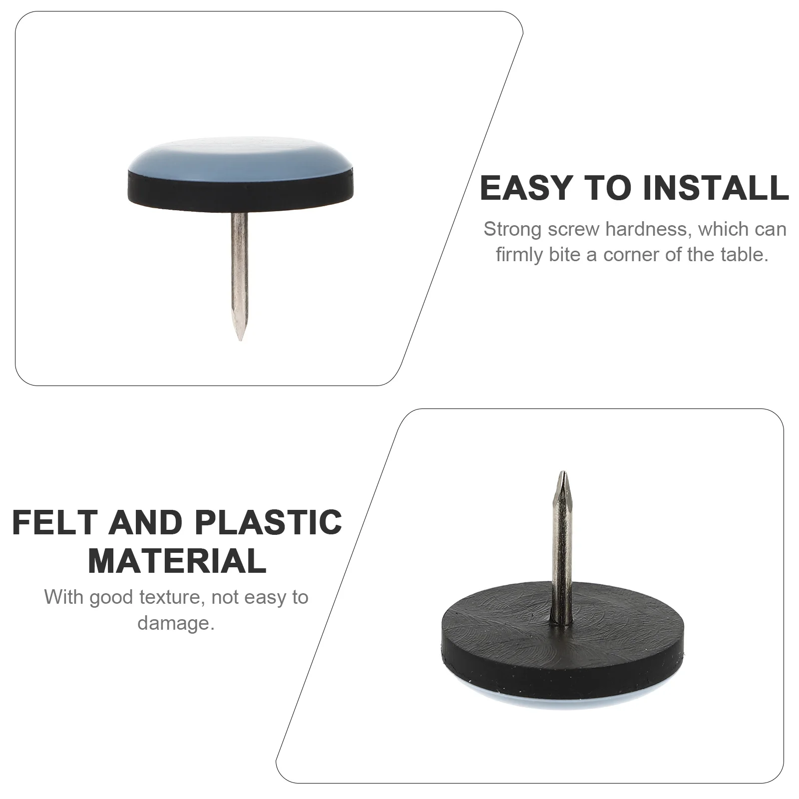 

16pcs Floor Protectors Glides Chair Leg Pads Furniture Sliders Hardwood Tile Carpet Furniture Pads For Hardwood Floors