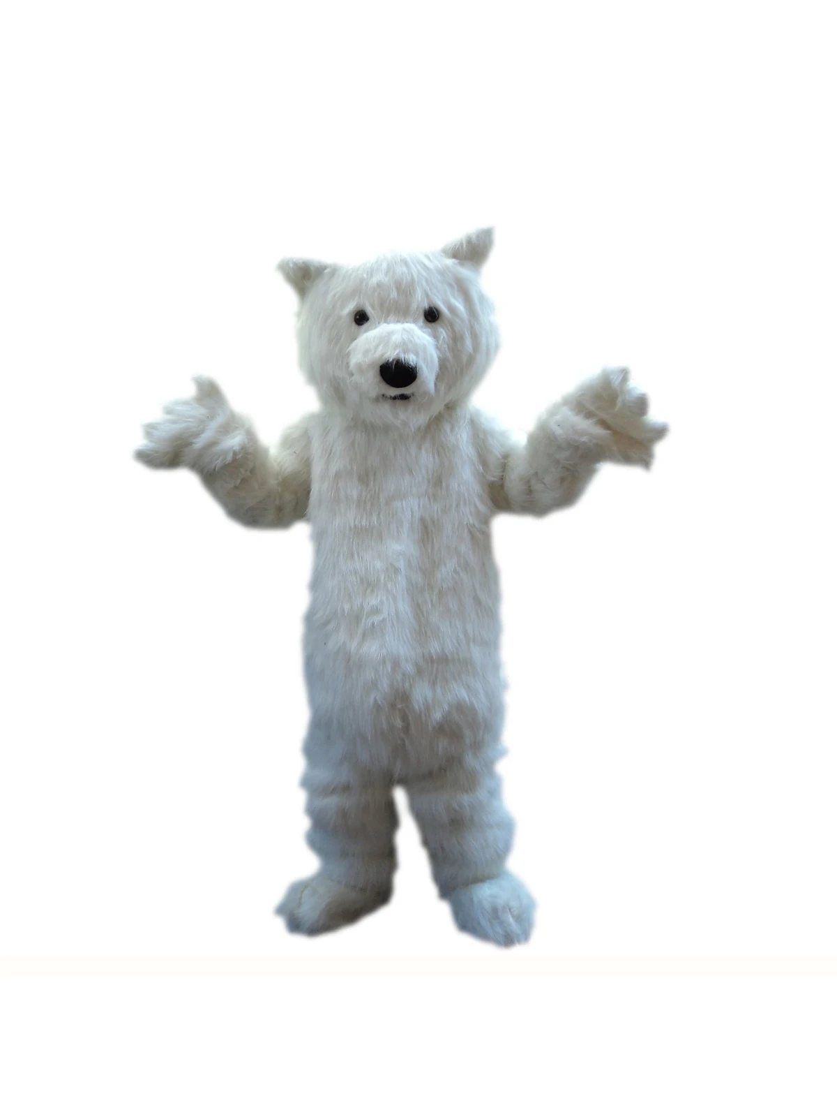 

Polar Bear Halloween Mascot Costume Fancy Dress Cosplay Outfit