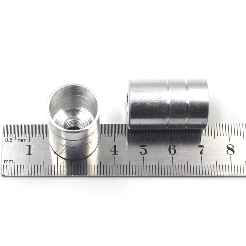MNFT 1 pz 16MM diametro interno canna da pesca connettore Pod Net Head Adapter accessorio per attrezzatura da pesca resistente alla corrosione