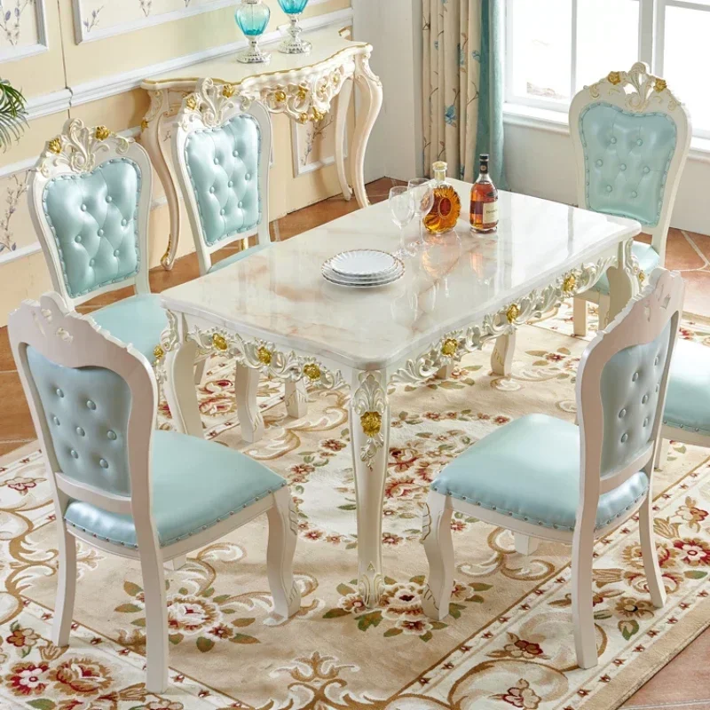 

Обеденный стол для ресторана в скандинавском стиле, экономия места, современная кухонная мебель Mesa Comedor, роскошный водонепроницаемый обеденный стол