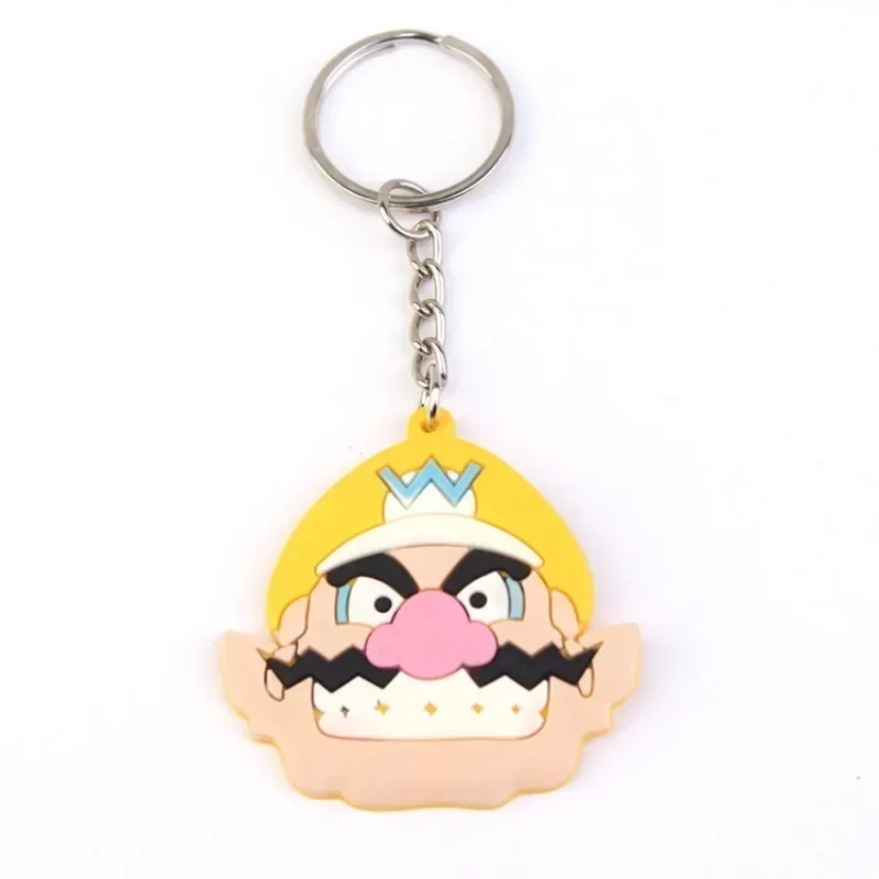 Super Mario Bros Sleutelhanger Anime Rugzak Hanger Luigi Cartoon Game Leuke Autosleutel Ring DIY Speelgoed Tas Decoratie Charms Kleine Geschenken