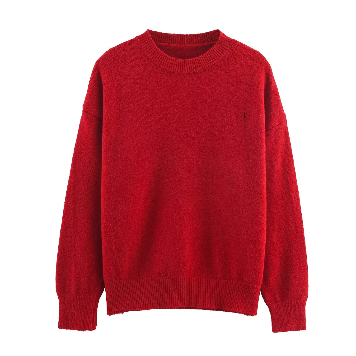 سترة محبوكة عصرية بأحرف مطرزة، تصميم مناسب للخريف، ملابس نسائية جديدة JNLEAOG