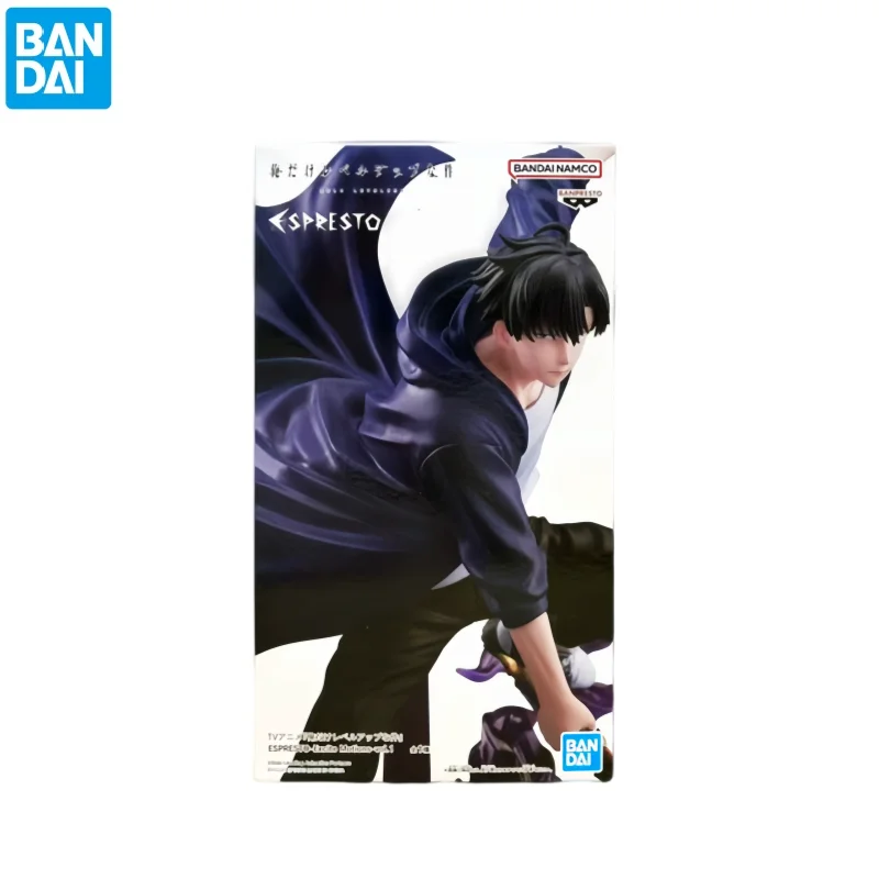 Auf Lager: Bandai Original Banpresto Solo Leveling Sung Jin Woo Actionfigur Modellpuppe Brandneu in Box Anime-Charaktere Spielzeug