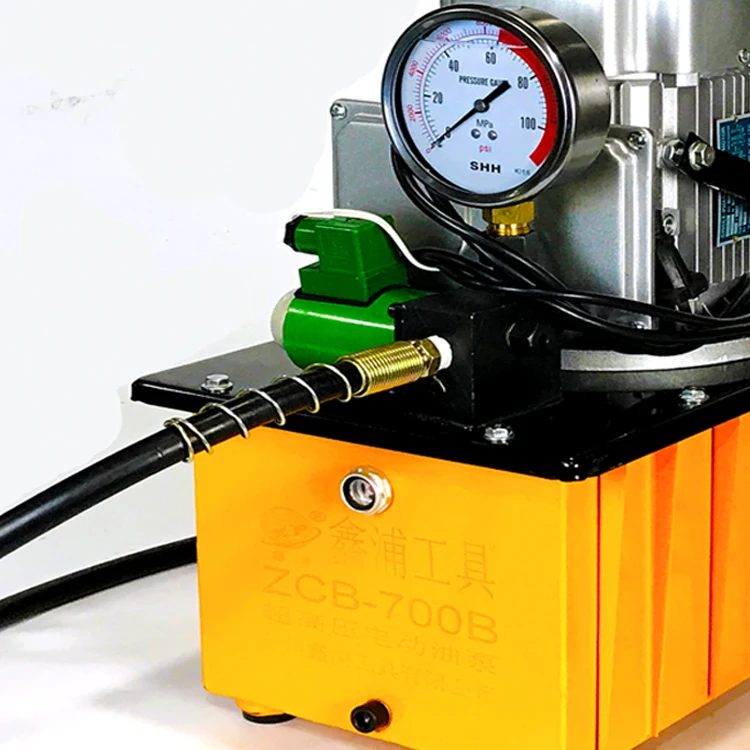 CHKJ-2025NEWZCB-700B Hydraulische elektrische pomp Magneetventiel Elektrisch hydraulisch station CE Hogedruk elektrische pomp Single-sta