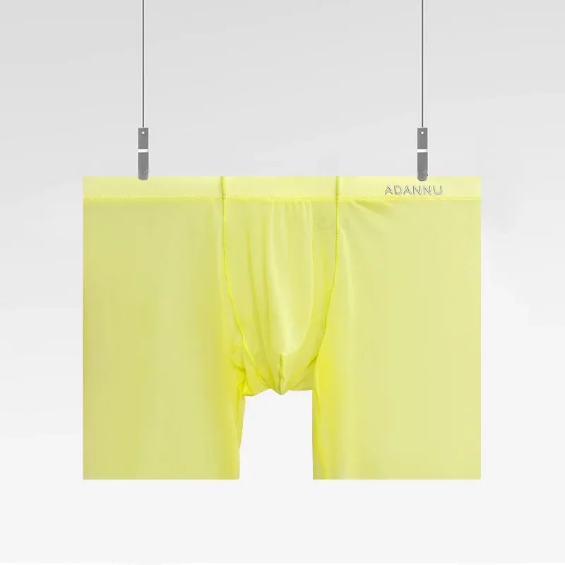 

Сплошной цвет, прозрачные трусики, вяленые боксеры с заниженной талией, длинные удобные сексуальные брюки, боксеры AD785