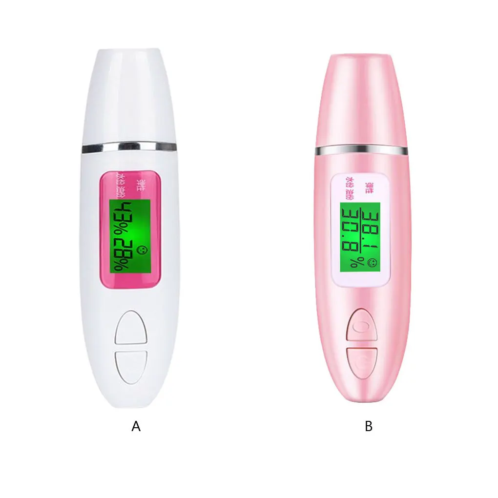 Probador Digital de humedad de aceite de piel, Detector facial, dispositivo de belleza para salón