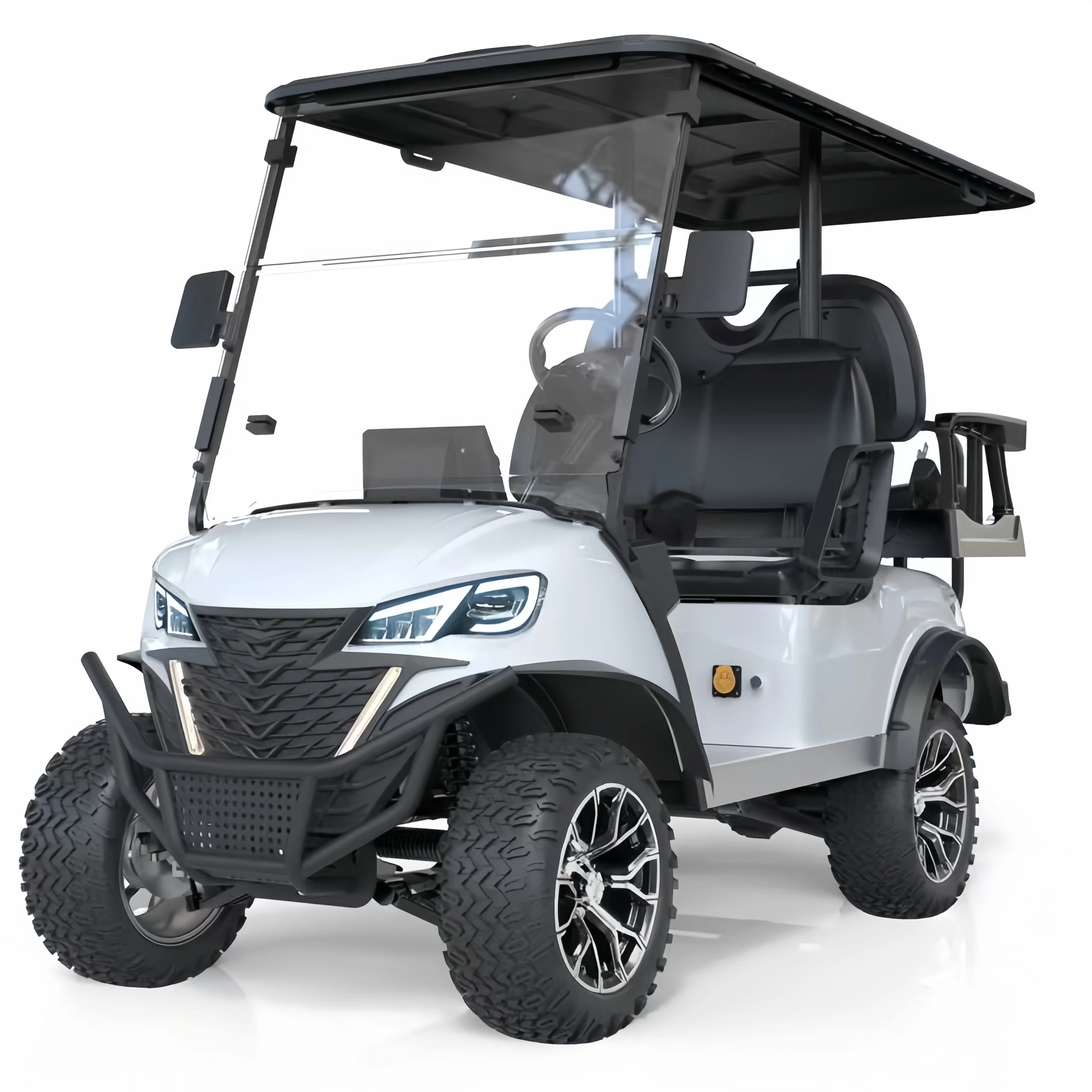 wholesale golf cart electric utility vehicle golf cart 6+2 seater golf cart