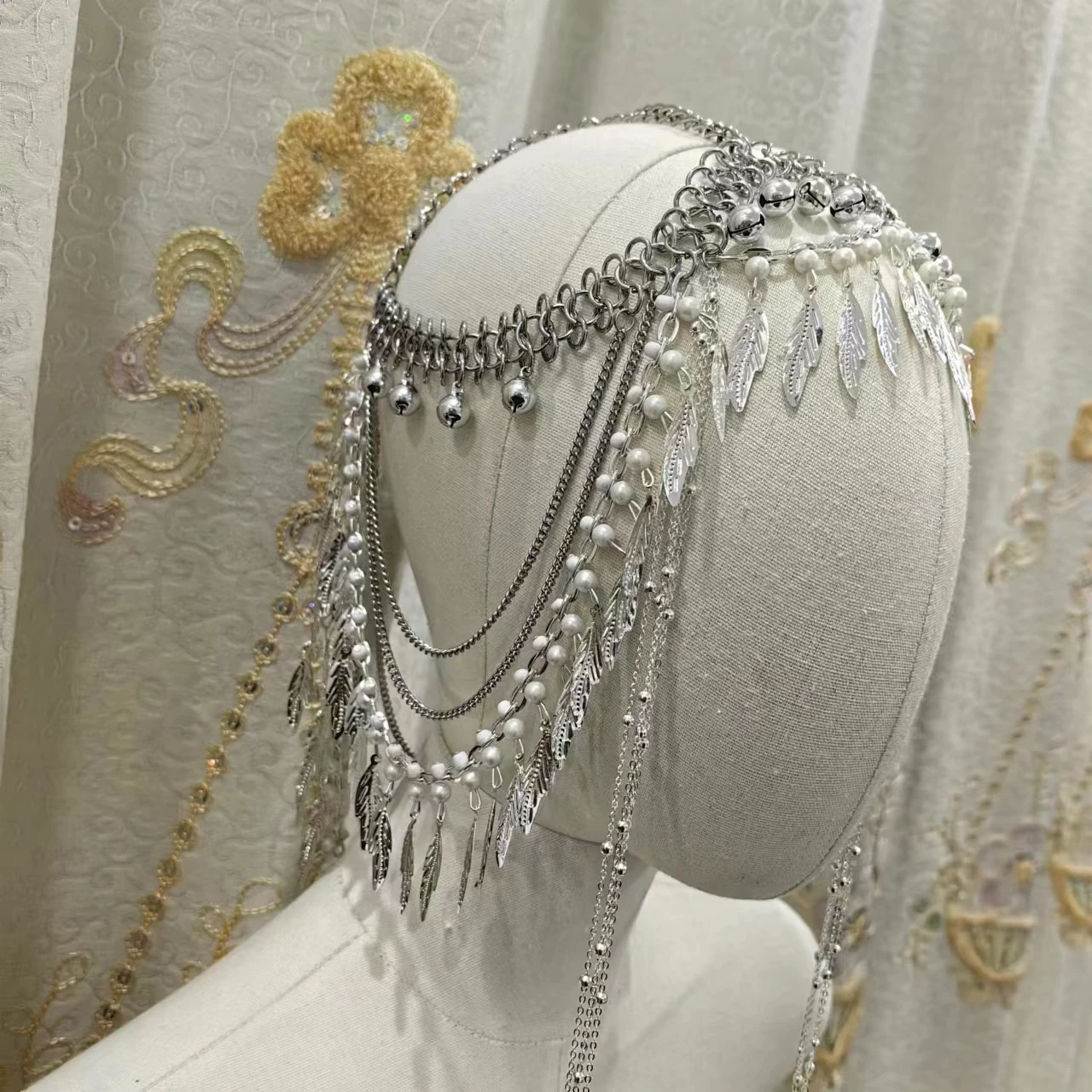 Fringe exotic hair accessories Miao Jiang Saint headwear female headchain accessories