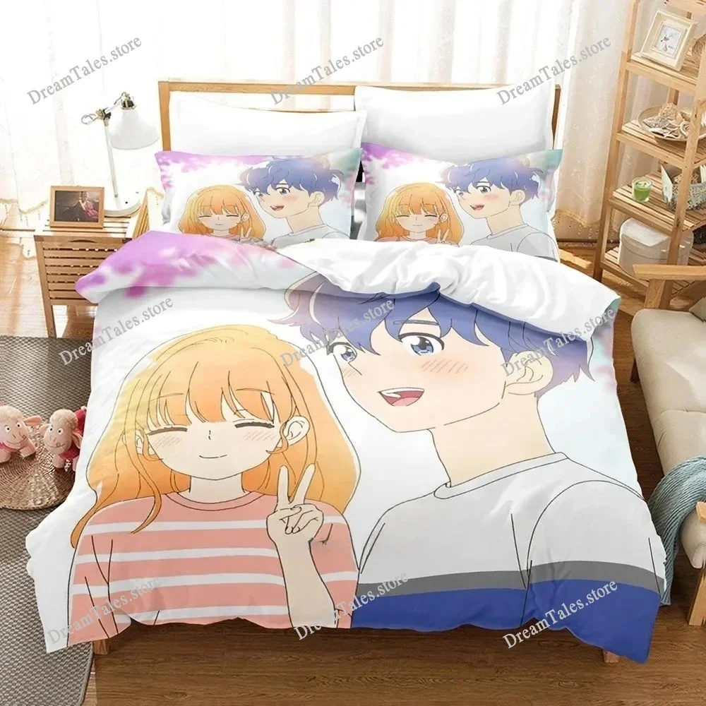 

3D Anime A Day Before Us Bedding Set Single Twin Full Queen King Size Bed Set Adult Kid Bedroom Duvet cover Sets Home Textiles