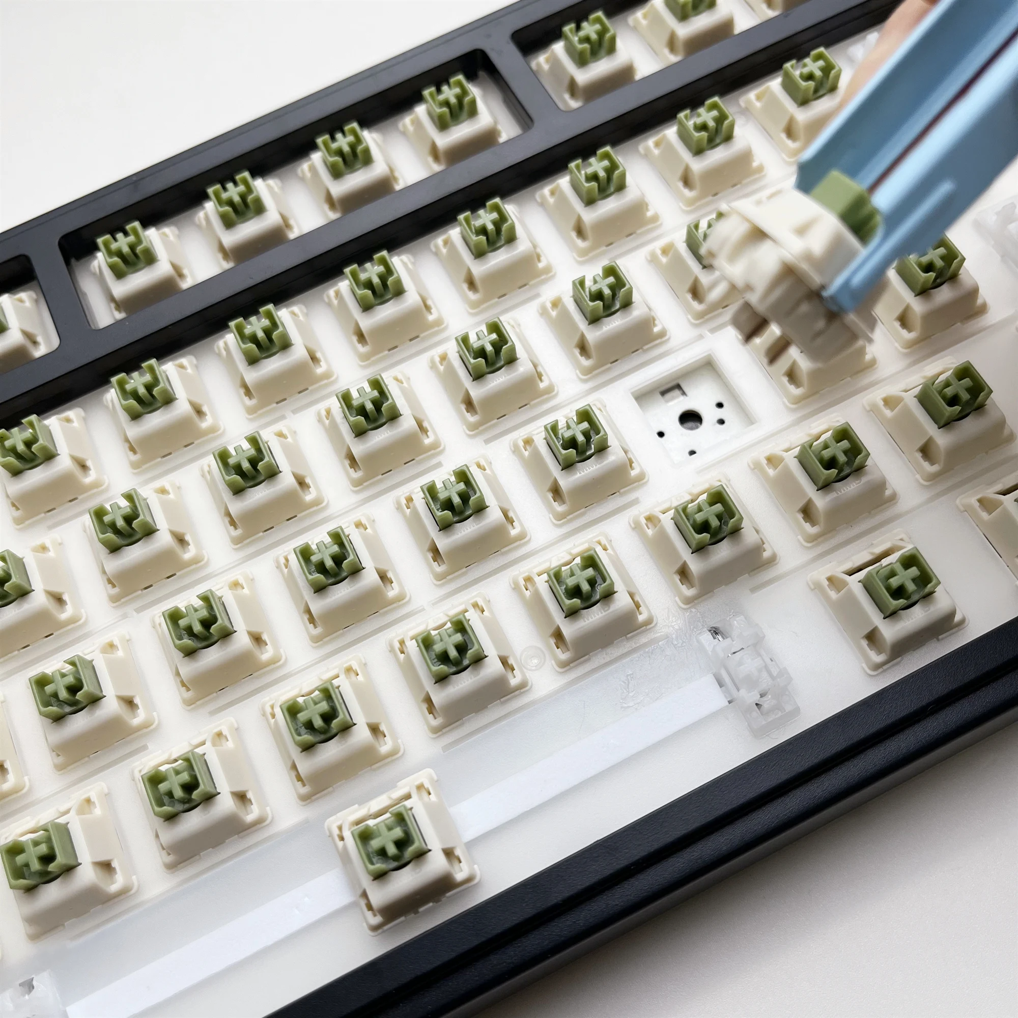 MMD Matcha Ice Cream Switch V3 Linear 5-polige mechanische Tastaturschalter 45 g benutzerdefinierte Gaming-Tastatur HotSwap MX Switchs