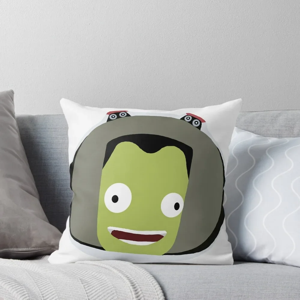 

Jeb - Kerbal Space Program Throw Pillow Pillows Aesthetic Decorative Pillow Covers For Sofa Christmas Pillow Covers