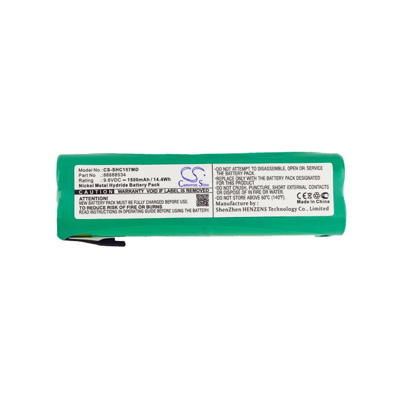 

CS Medical 88888534 1500mAh/14.40Wh Battery for Schiller Cardiovit ECG AT3 E-1573 Ni-MH 9.6V