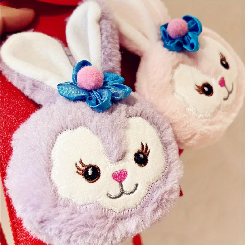 

Официальная лицензионная плюшевая сумка-кроссбоди Disney из искусственной кожи, милый чехол для телефона, праздничный подарок