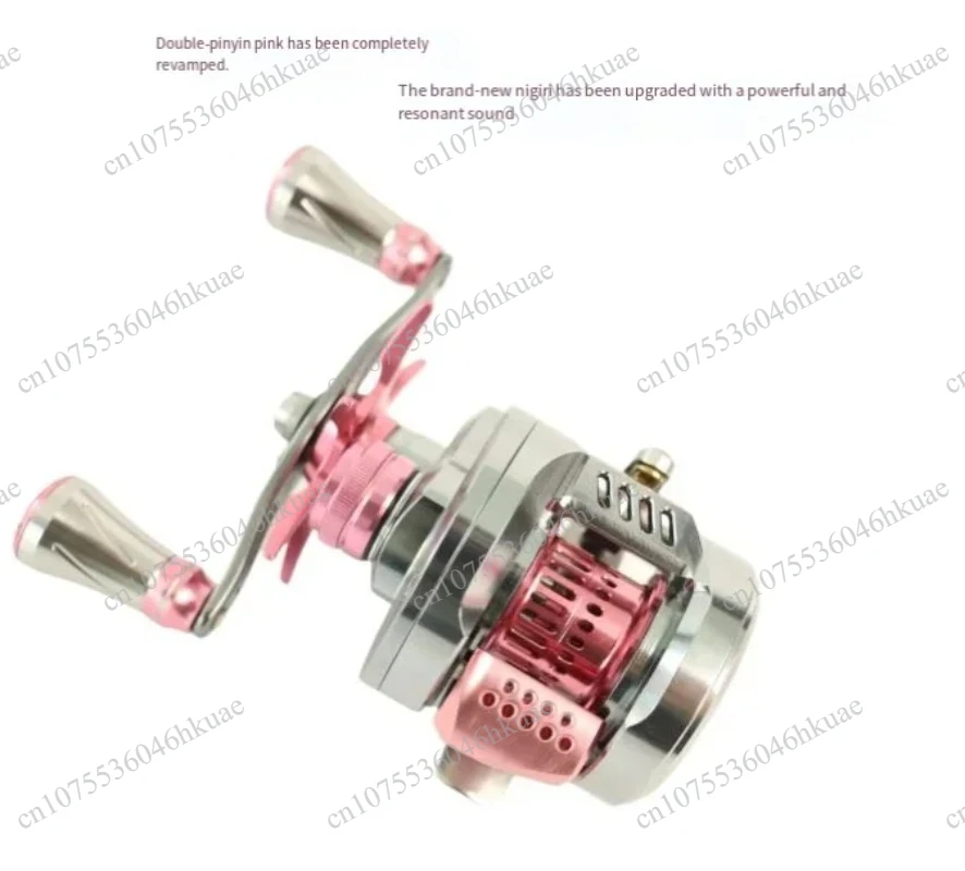 

6.8:1 Gear Ratio Micro Fishing Reel Magnetic Brake Casting Wheel
