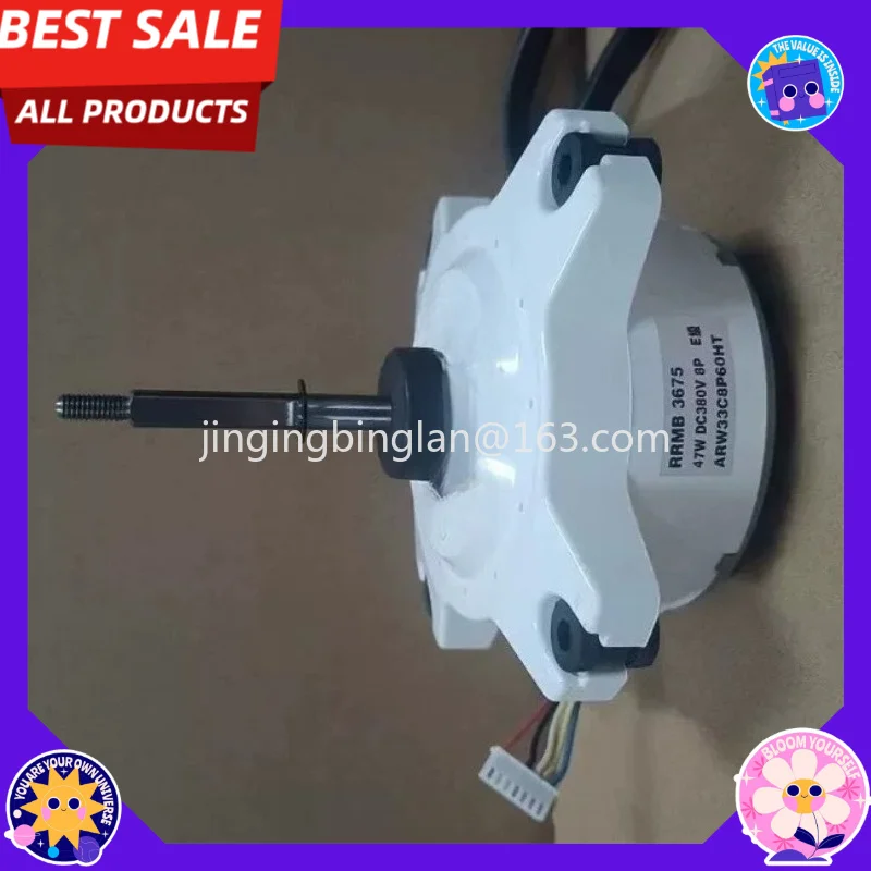Inverter air conditioner DC motor RRMB3675 ARW33C8P60HT motor, reverse fan