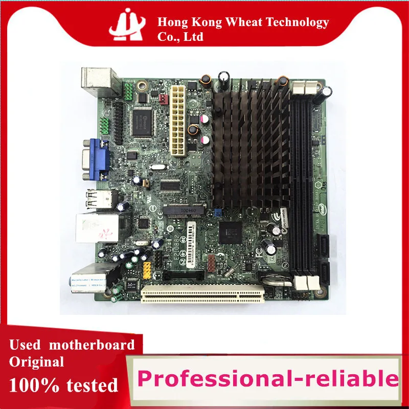 

Intel D510MO D510 DDR2 MINI ITX NAS workstation uses 100% tested original industrial motherboard and CPU