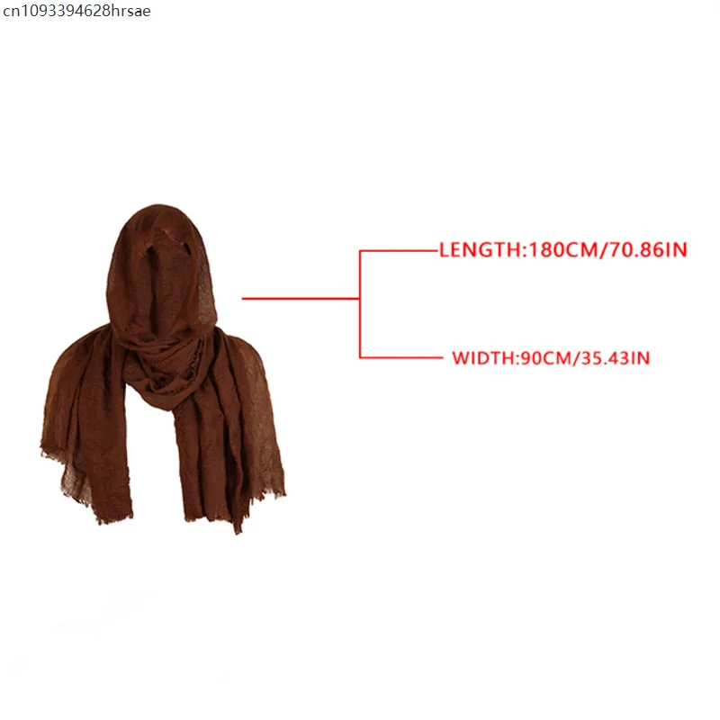 OA1 Men Medieval Pirate Hood Scarf Retro Renaissance Wrap Cloak Halloween Masquerade Cosplay Costume Shoulder Cowl