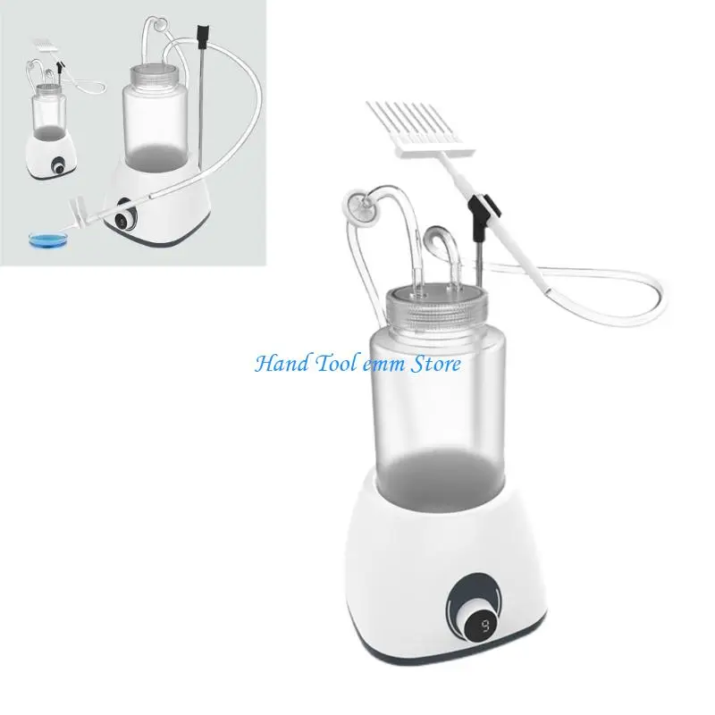 

H37F Laboratory Grade Vacuum Fluid Extractor With Leakproof & Storage Rack For Organized Workspaces Adjustable Design