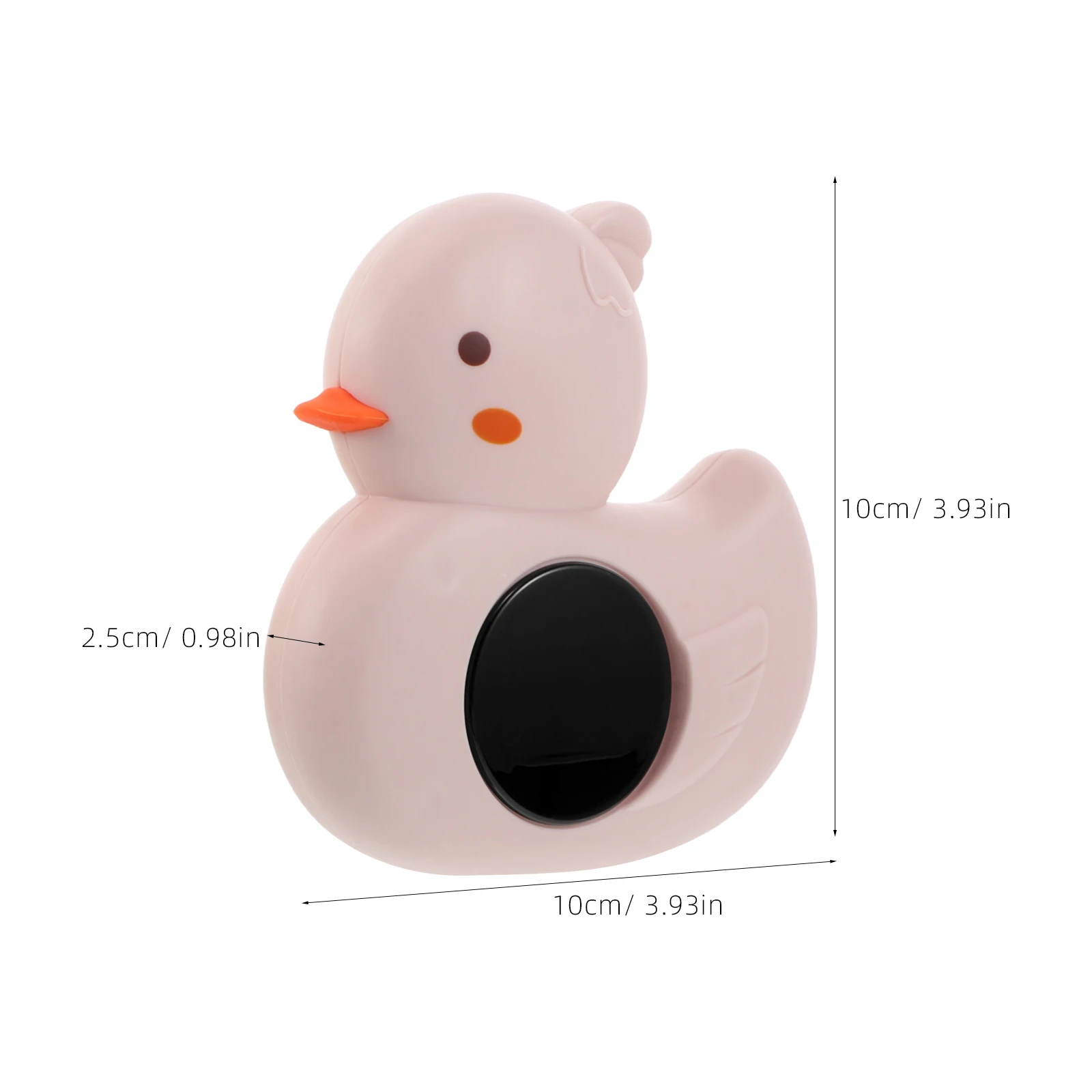 2Pcs Infant Bath Thermometer Yellow Pink Water Temperature Monitor for Babies Fast Response Thermometer for Bathtub