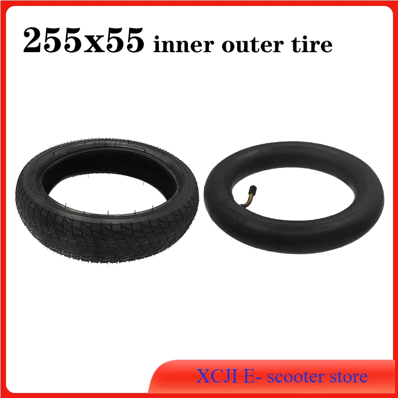 Good quality 10inch  255X55 tyres and inner tube for children's tricycle Baby trolley tires