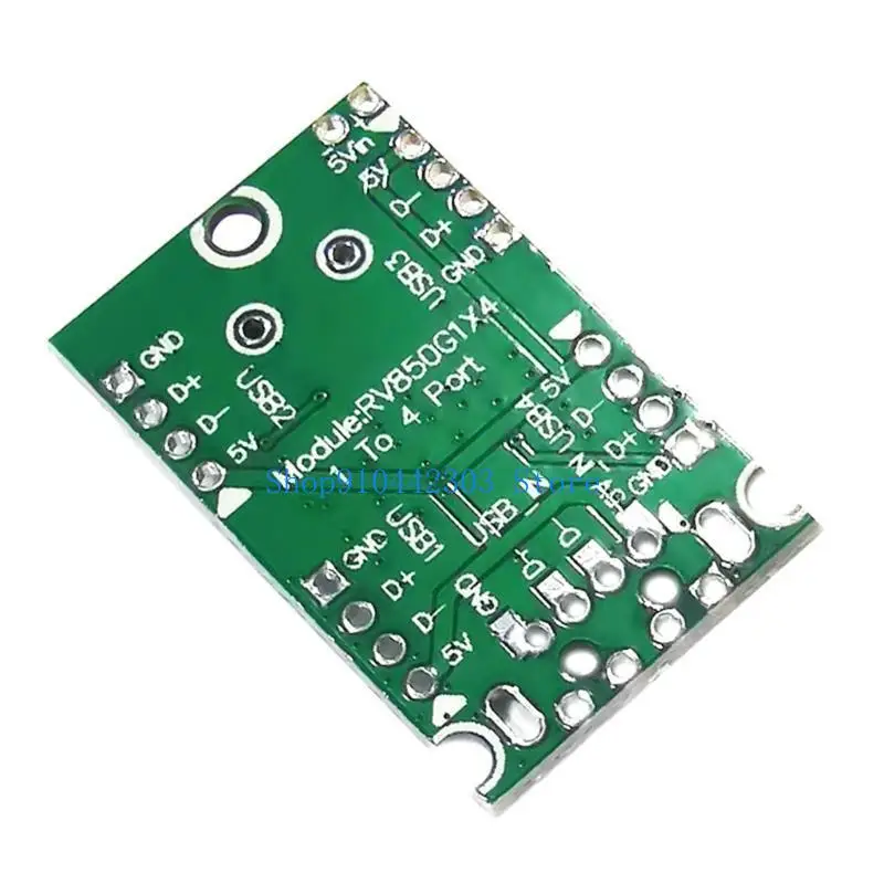 

L4MD Professional Usb 2.0 Expansion Module Hub Connector 1 Point 4 1 Drag 4 Interfaces Adapter Development Board Replacement