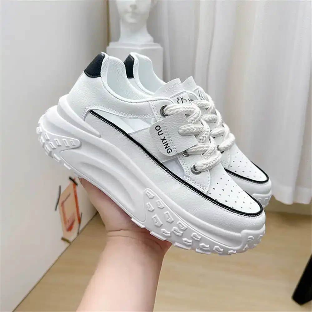 High Platform Spring-autumn Sneakers Large Size Vulcanize Golf 7 Womans Shoes Sneakers Sport Unusual Racing Famous Brand