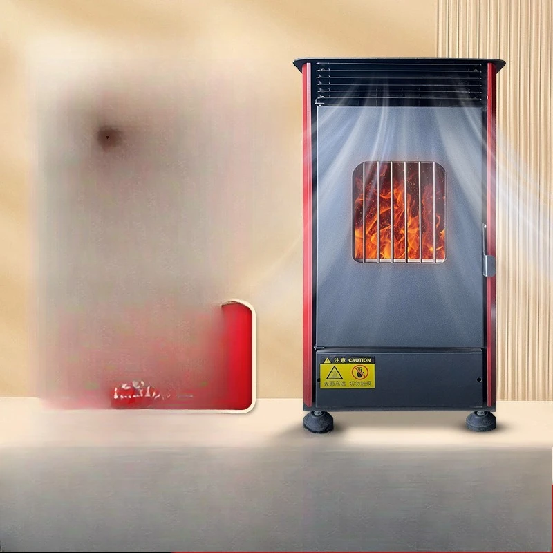 

Biomass pellet heating furnace for home intelligent control