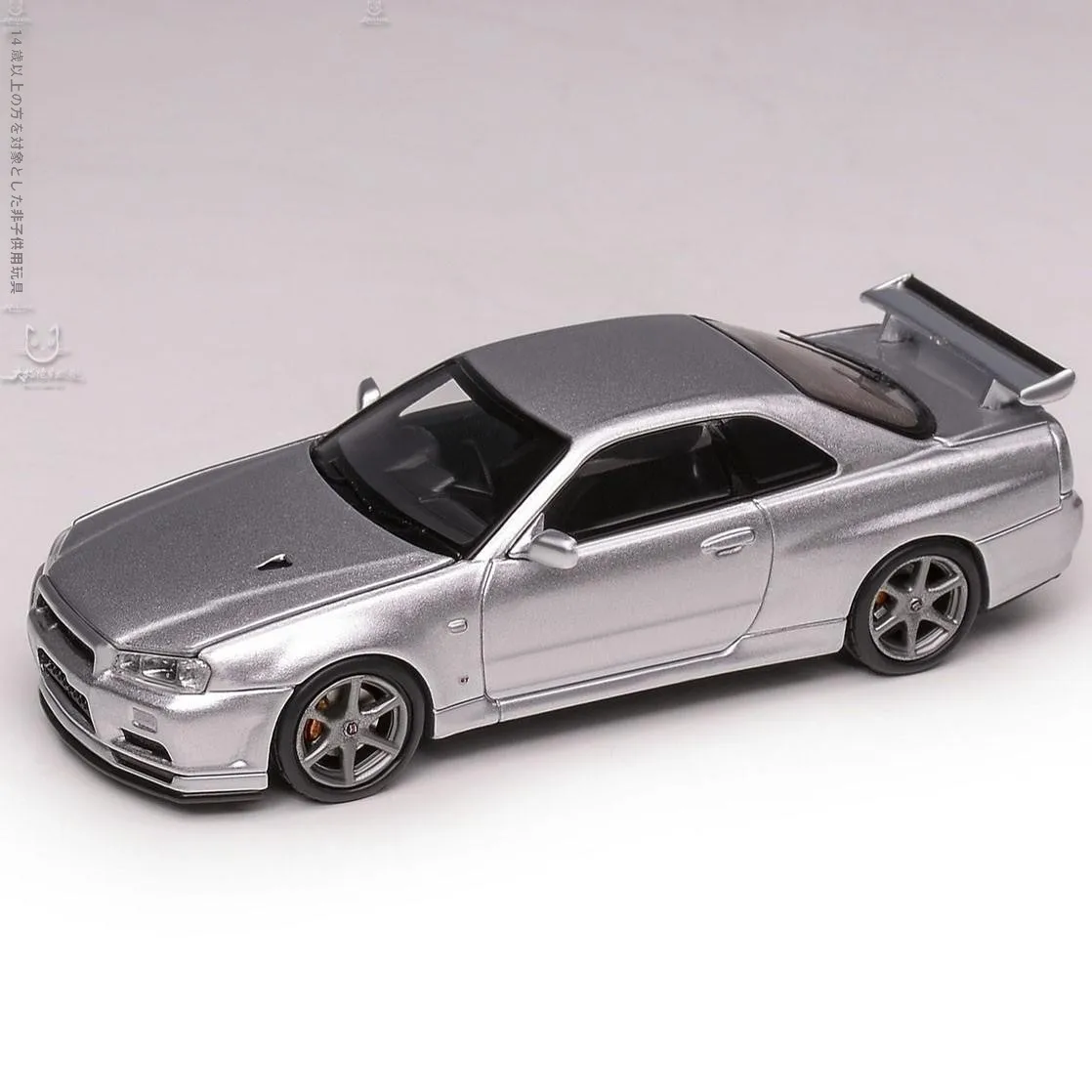 motorhelix-mh-skyline-gtr-r34-v-spec-ii-164-alloy-car-model-diecast-collectible-toy-vehicle-precision-replica-racing-sports-car